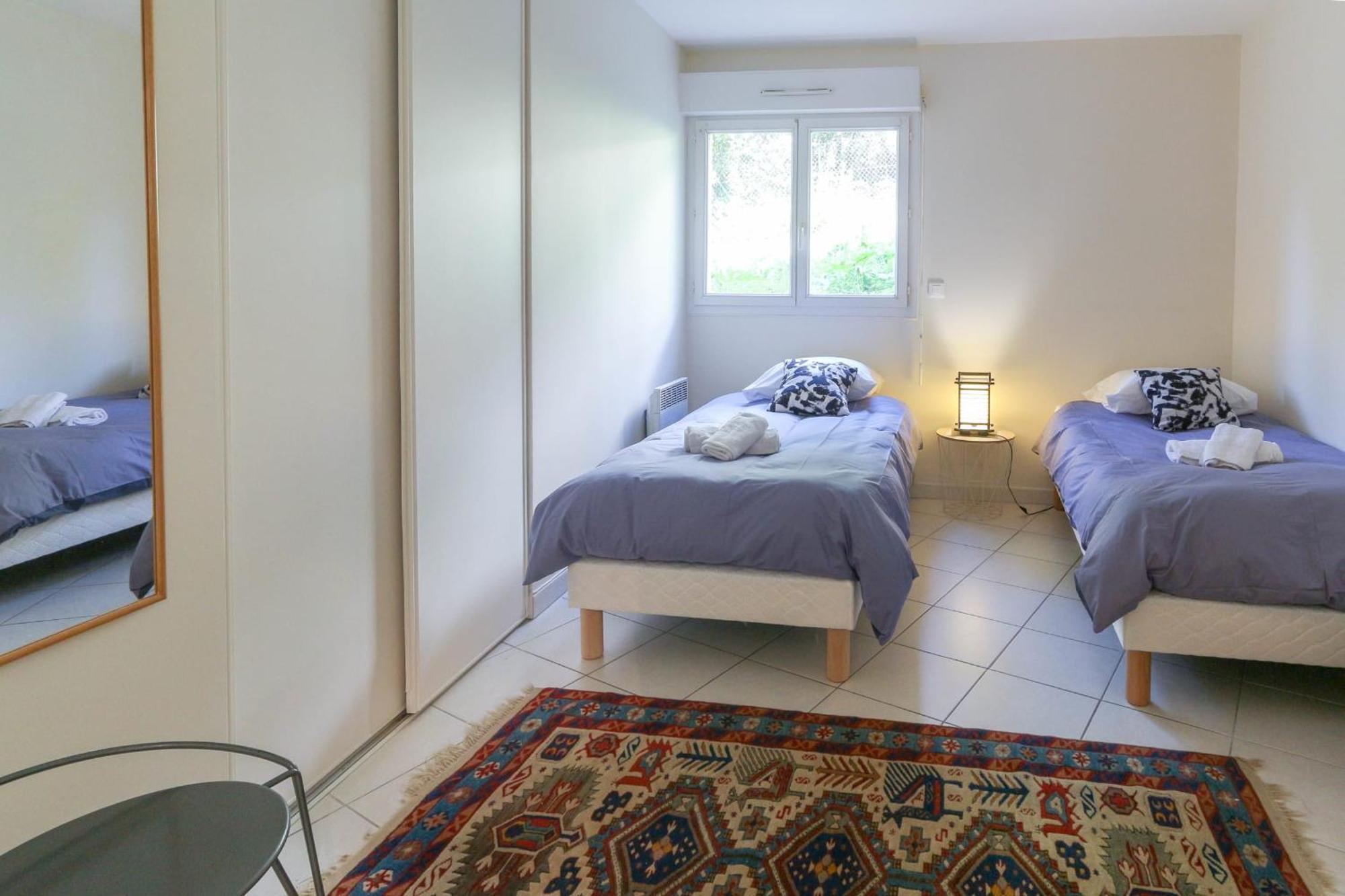Appartement Charming & Bright Flat With Ac Garden 300m And Closed Garage - Benakey Cannes